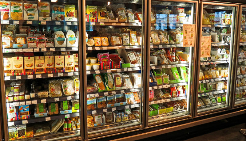 supermarket shelf